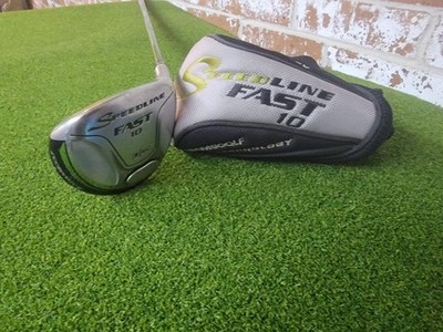 ADAMS Speedline Fast 10 # 3 FAIRWAY WOOD 15* CLUB Wasabi Shaft 70-R
