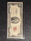 1963 $5 Bill Red Label (Qty 2) and a 1953 A $2 Bill Red Label - $12 In Total — photo 7