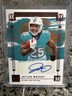 2024 Panini Impeccable Rookie Autographs Jaylen Wright #RA-JWT Red /75 Dolphins