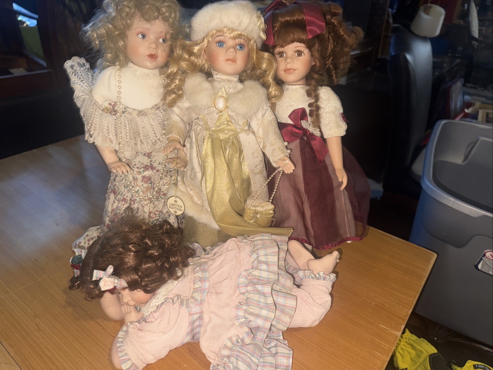 porcelain doll lot