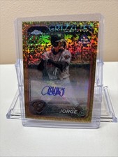 2024 Topps Pro Debut Chrome Dyan Jorge Gold Mini Diamond Auto 20/50