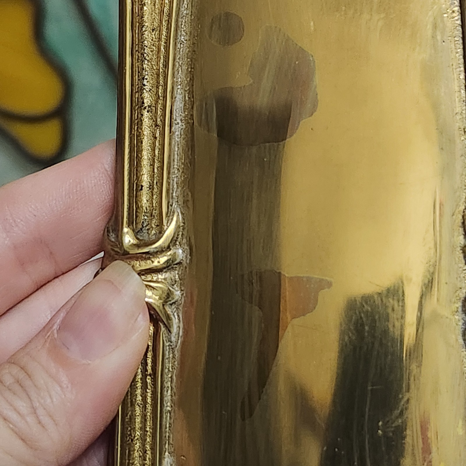 Pair Tell City Ornate Polished Brass Candle Holder Wall Sconces Pattern 4006 15"