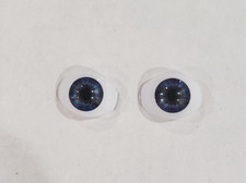Blue Or Brown Eyes Half Oval Acrylic Eyeballs Reborn Baby Doll Accessories UPick