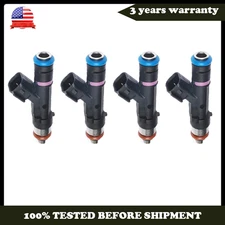 4PCS Fuel Injector L50113250 For Mazda 3 2010-2013 Mazda 6 2009-2013 2.5L FJ1036
