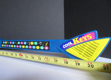 1993 VINTAGE Cool Keys  VIDEO Number Touch Music Maker Musical Guitar Working