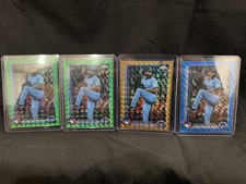 2025 Topps Chrome Update- Seranthony Dominguez Green/99 x2, blue /150 & Gold /50