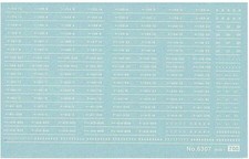 Série 105/119/155 Voiture Marque Inreta (Lettres Blanches) [Greeax 6307]...