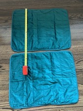 Green Quilted Standard Shams