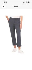 KIRKLAND SIGNATURE LADIES TRAVEL PANT- Grey, Size 16