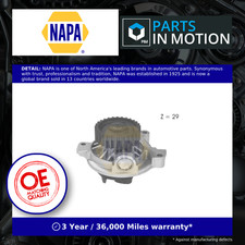Water Pump fits AUDI 80 S2 B4 2.2 93 to 95 ABY Coolant NAPA 034121004BX Quality