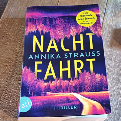 Aufbau Verlag Nachtfahrt   Annika Strauss, Taschenbuch Thriller, Originalausgabe