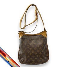 Borsa Louis Vuitton Odeon PM Monogram in tela marrone PVC M56390