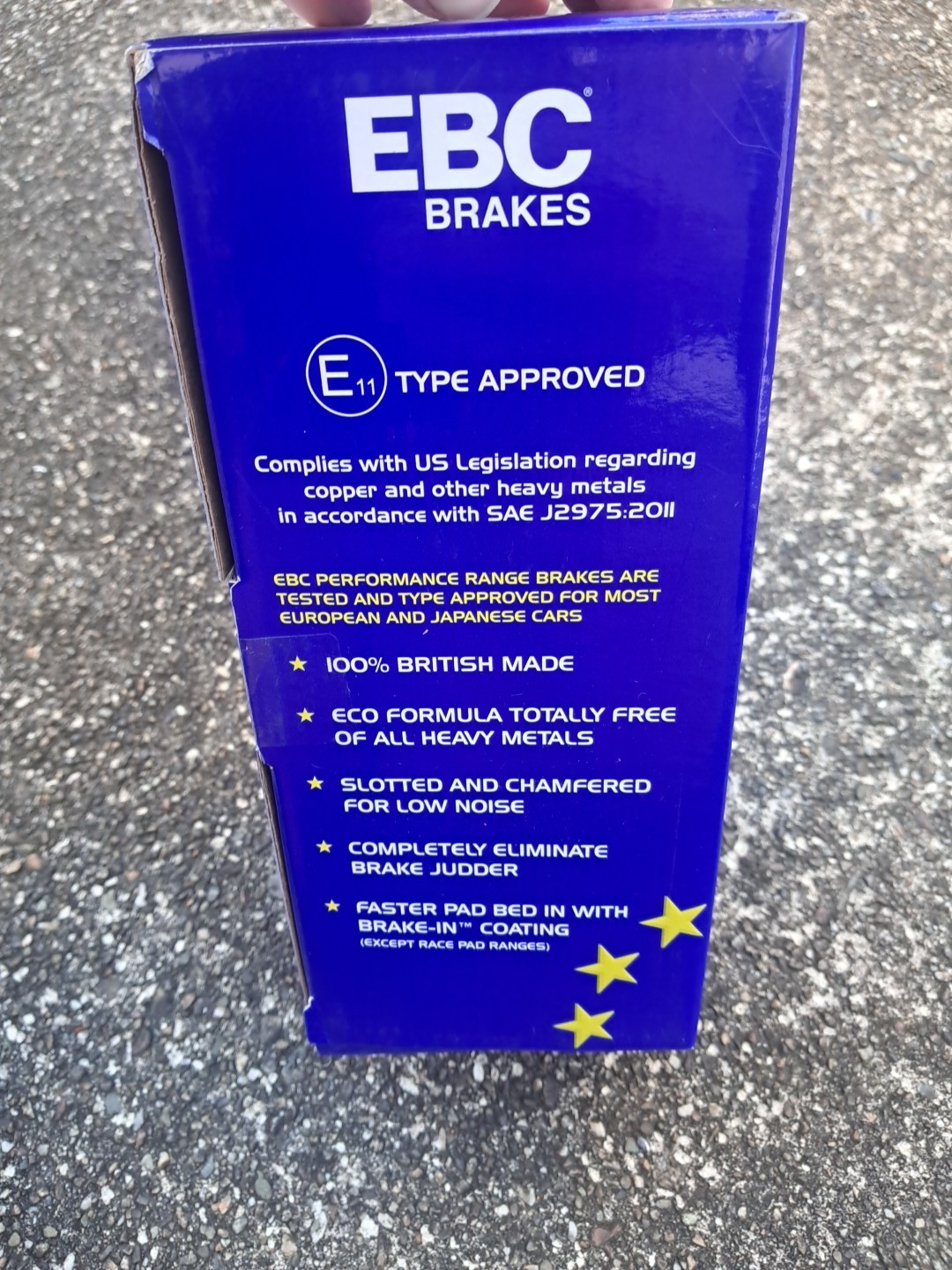 09-24 AUDI R8 4.2 5.2, 03-04 RS6, 08 RS4 13-15 RS5 EBC DP31513C FRONT BRAKE PADS
