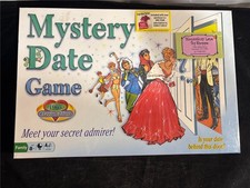 Mystery Date Board Game New Unused Sealed 1965 2011