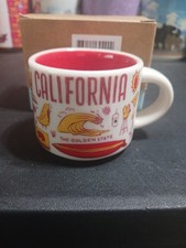 Starbucks Been There Series CALIFORNIA Ornament 2 oz. Mug BRAND NEW