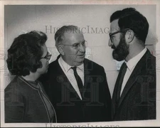 1965 Press Photo Reverend Donald A. Thompson to do Mississippi Work - tub24409
