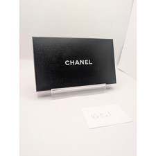 Authentic Chanel Empty Gift Box Black Glossy 8x5x1" Authentic Packaging