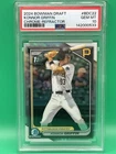 Konnor Griffin 2024 Bowman Draft Chrome Refractor 1st Bowman PSA 10 - Pirates💎