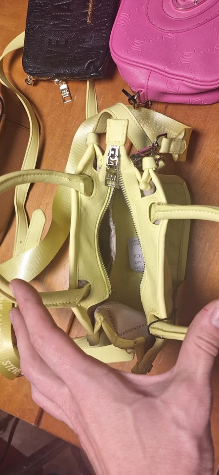 6 Designer Handbags – Steve Madden, Juicy Couture, and More – Crossbody & Should - Image 3 of 4