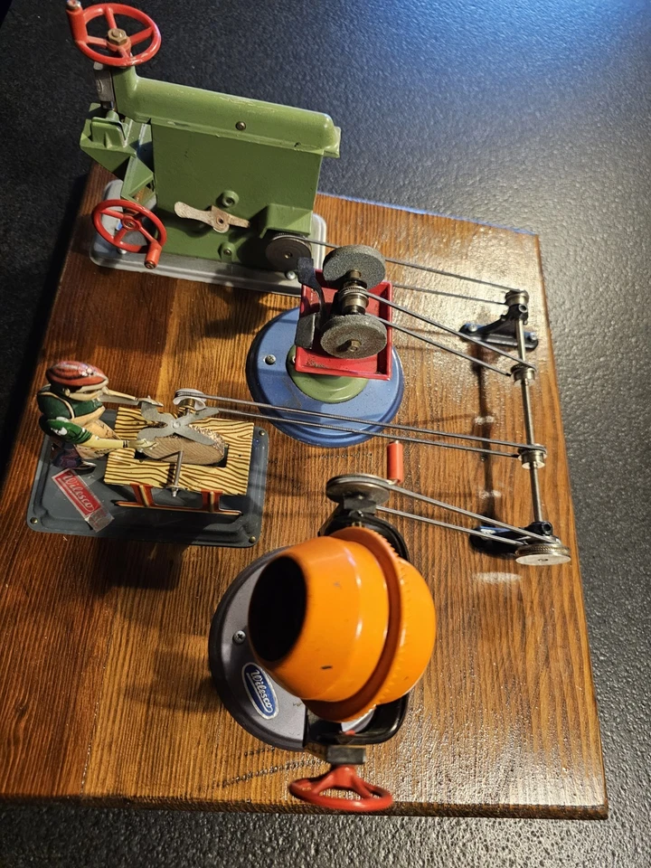 Accesorios para motor de vapor de juguete Wilesco hechos en Alemania Foto 3 de 3