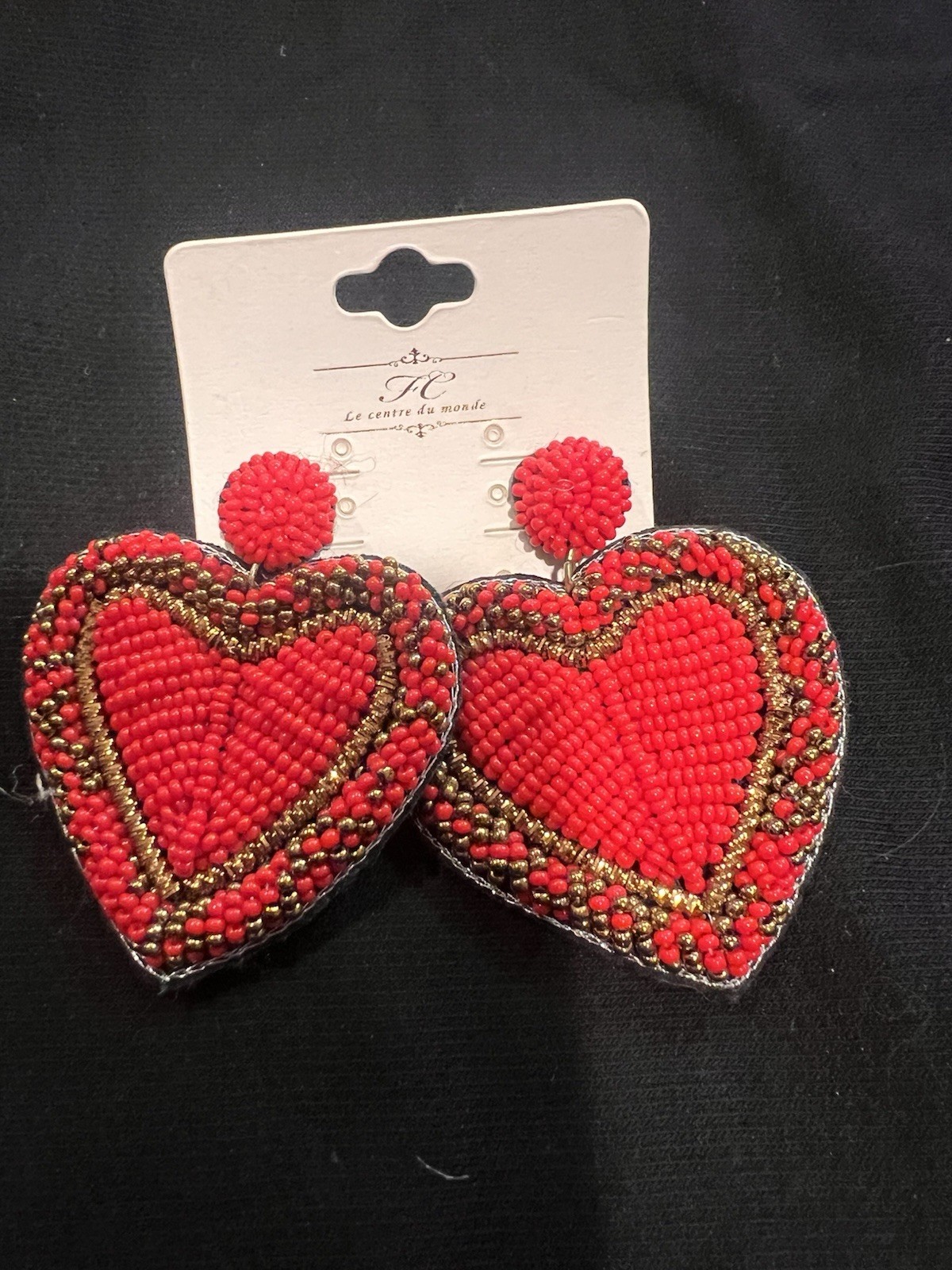 BZ design Assorted Statement, Beaded, Hoop, Dangl… - image 4