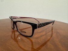 Jean Paul Gaultier Rectangular Eyewear Frame Women Black VJP555
