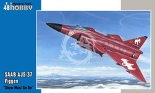 Model plastikowy Saab AJS-37 Viggen "The show must go on" Special Hobb