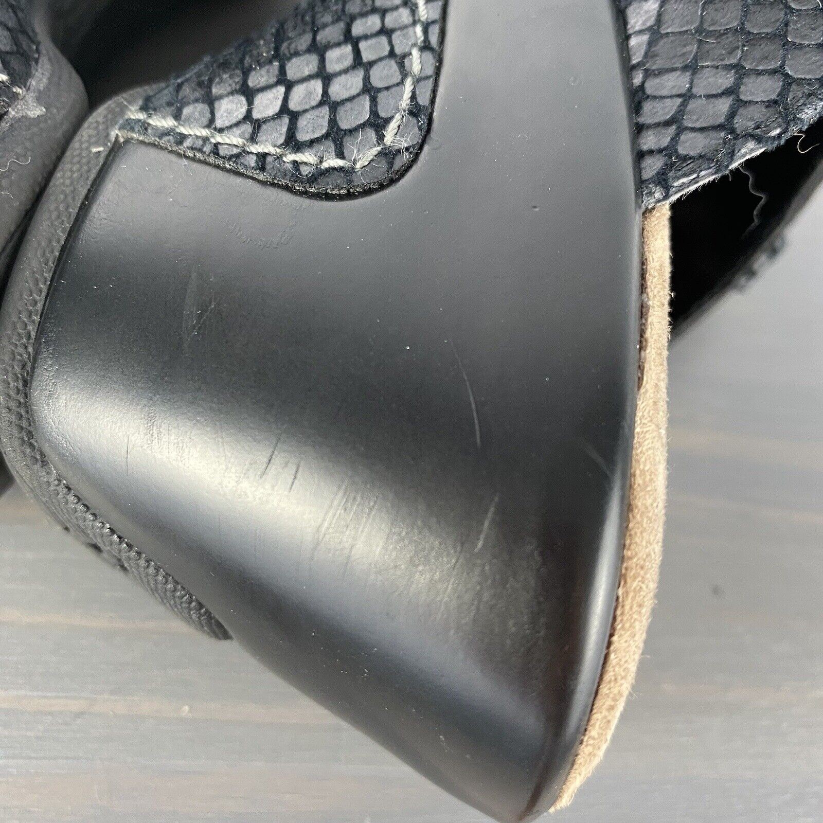 Rialto Veva Patchwork Boho Mules Clogs Chunky Sho… - image 7