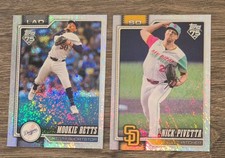2026 Topps Series 1 Holofoil Parallel Mookie Betts And Nick Pivetta Lot
