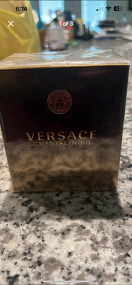 Versace Crystal Noir Parfum Spray For Women 3.0 Oz / 90 ml