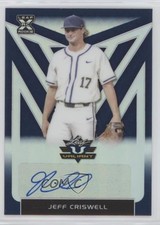 2020 Leaf Valiant Blue Prismatic 39/50 Jeff Criswell #BA-JC1 Auto 0w8
