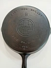 Vintage No. 8 Griswold Large Block logo cast iron skillet - Restored