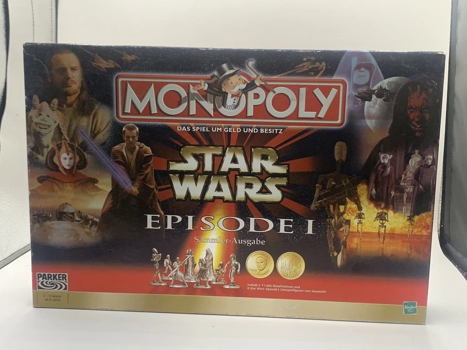 Monopoly Star Wars Episode 1 Gesellschaftsspiel Handel Brettspiel Unterhaltung - Bild 1 von 1