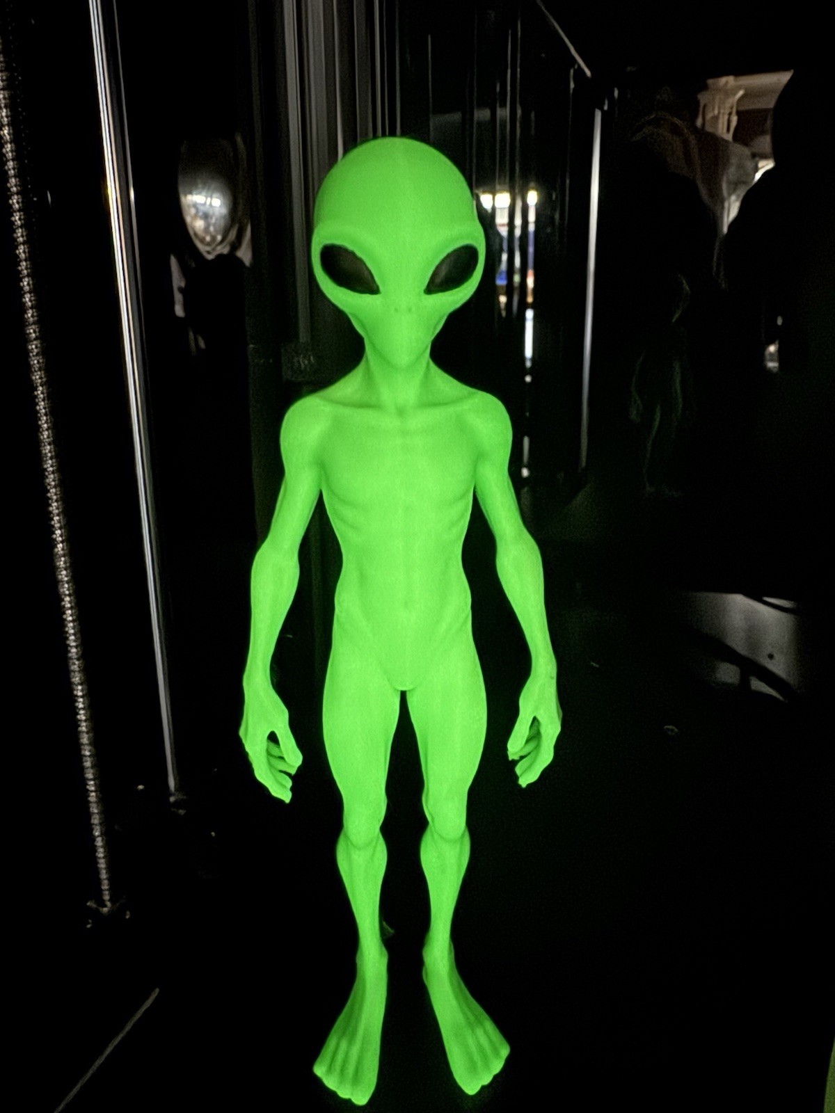 Area 51 Green Alien Action Figure!  New Species!  5” Glow In The Dark Version!