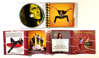 Weird Al Yankovic Running with Scissors CD 1999 Volcano Way Moby 21182 VG HTF!