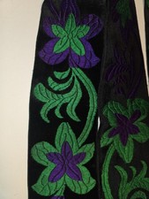 Trachtenband Gürtelband  Frille 133cm X 7 cm Schaumburg Lippe Um 1880