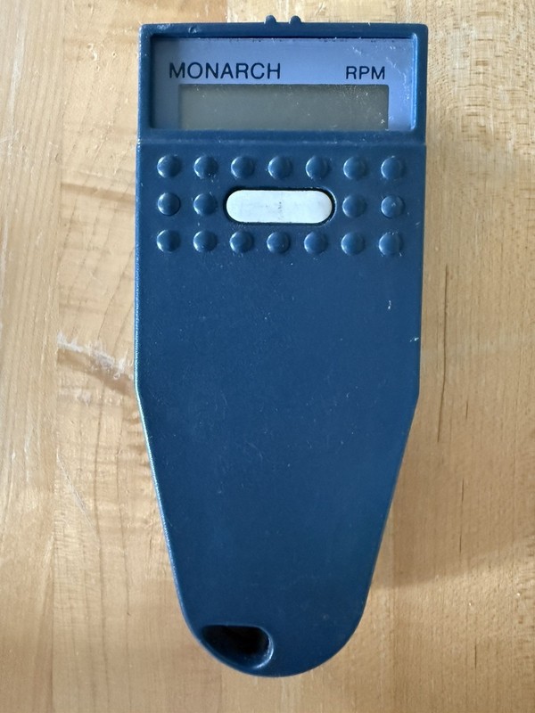 Monarch Pocket-Tach 10 Tachometer Untested