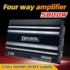 5800W Watt 4 Channel Car Truck Amplifier Stereo Audio Speaker Amp System Trunk