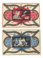 Dortmund, 2 Notgeldscheine