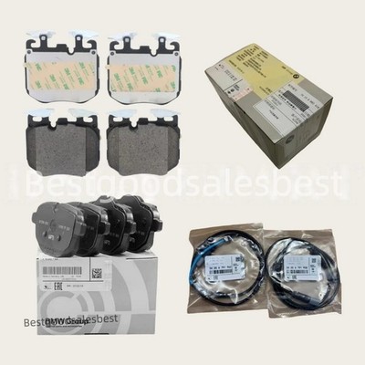 Front + Rear OEM Brake Pads Kit For BMW G05 G01 G30 G12 740i 540i X3 X4 X5 X6 X7