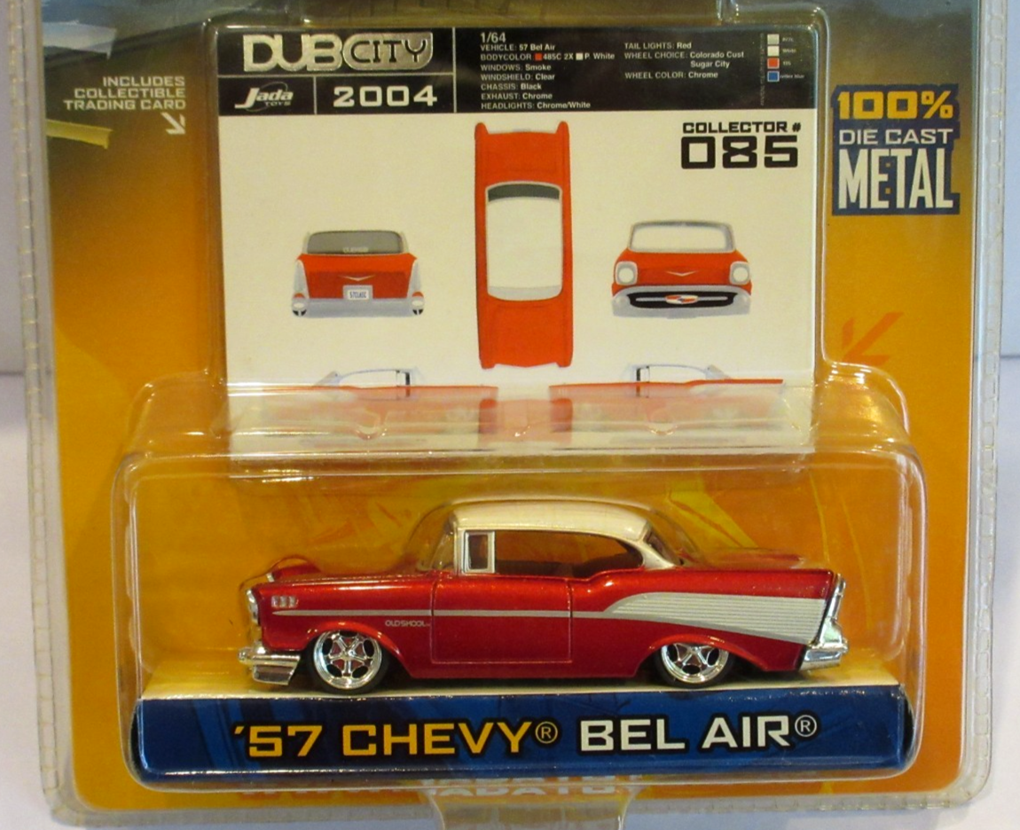 Jada TOYS ミニカー　DUBCITY●1957 CHEVY BELAIR JADA TOYS DUB CITY ~ '57 CHEVY BEL AIR ~ | eBay