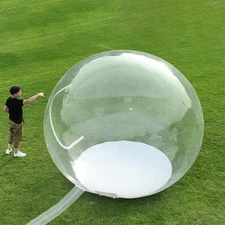 10FT Giant PVC Inflatable Snow Globe Bubble Tent Outdoor Christmas Decor Blow Up