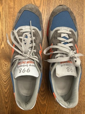 New Balance 998 J Crew M998JC3 Men's Size 12 Blue/Orange/Grey | eBay