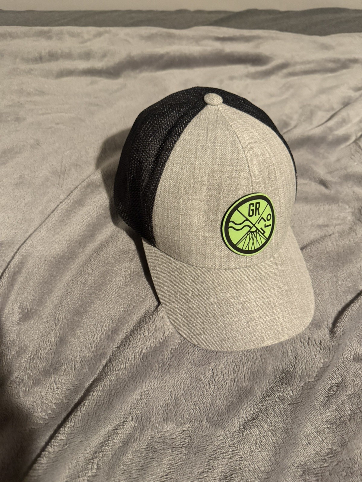 Trucker Hat Plain Mesh Back Solid Snapback Baseba… - image 1