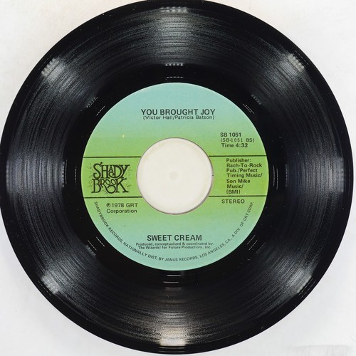 SWEET CREAM Pretty Little Black Boy SHADYBROOK SB 1051 NM 45 7" 1978 Soul - Picture 4 of 4