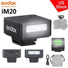 US Godox iM20 Mini Flash Speedlite Built-in Battery For DSLR Mirrorless Camera