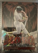 2022 Panini Donruss - Unleashed Rickey Henderson #UL-17 Rapture