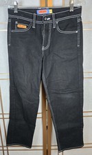 Empyre Black Relaxed Fit Baggy Skater Jeans Grunge Denim Pants Y2K Women Size 26
