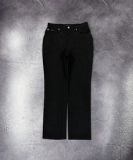 Vintage Valentino Women s Straight Fit Black Italian Luxury Pants Trousers 30