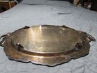 vintage oval platter tray ,epc bristol silver 73 16 — photo 3